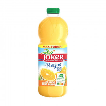 Jus orange sans sucre...