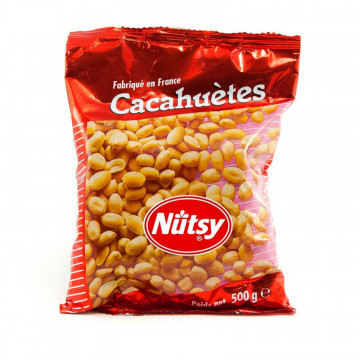 Cacahuètes en sachet 500g