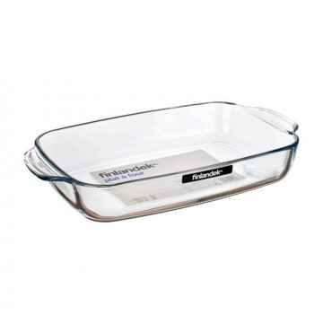 Plat rectangulaire en verre...