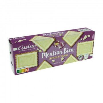 Biscuits chocolat blanc...
