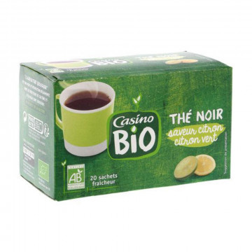 Thé noir citron BIO 20...