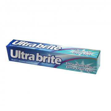 Dentifrice ultra blancheur...