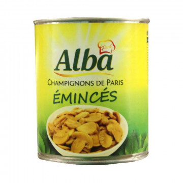 Champignons lamelles 800g