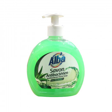 Savon liquide lave-mains...