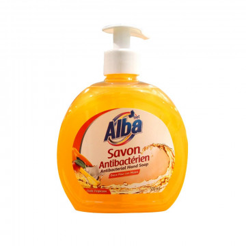 Savon liquide lave-mains...