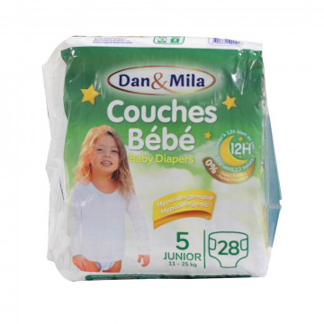Couches bébé junior 11-25kg...