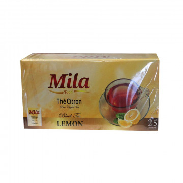 Thé noir citron 25 sachets