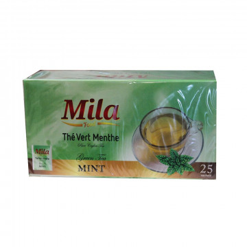 Thé vert menthe 25 sachets