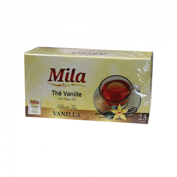 Thé noir vanille 25 sachets