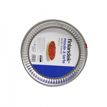 Moule à tarte acier Ø22cm
