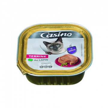 Terrine pour chat au lapin...