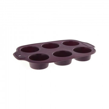 Moule 6 muffins silicone