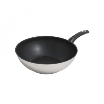 Poêle wok inox 30cm
