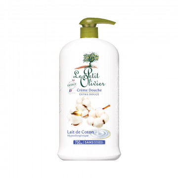 Crème douche lait de coton...