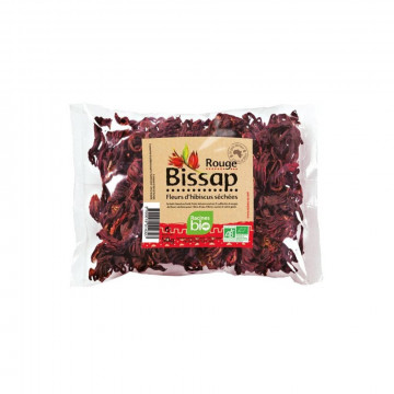 Fleurs d'hibiscus rouge 50g