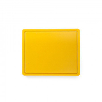 Planche à découper jaune