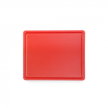 Planche à découper rouge