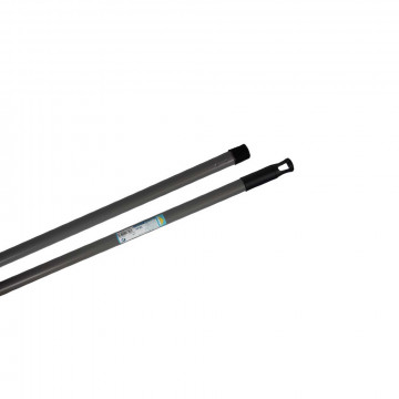 Manche métal gainé taupe 120cm
