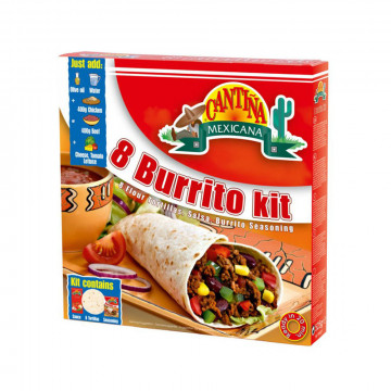8 Kit burrito en carton