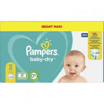 Pampers Baby-Dry Taille 2,...