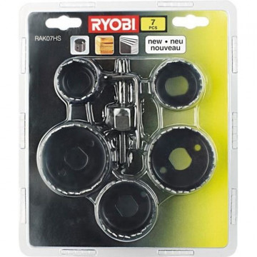 Jeu de 7 pieces scie cloche...
