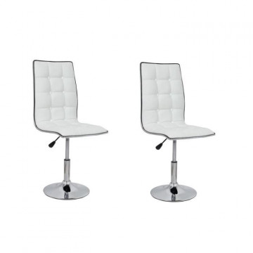 LEAF Lot de 2 chaises de...