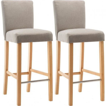 AKSEL Lot de 2 tabourets de...