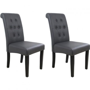 CUBA Lot de 2 chaises de...