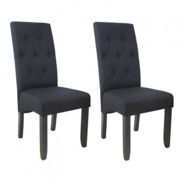 CUBA Lot de 2 chaises de...