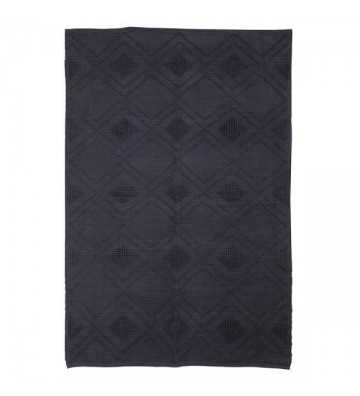 Tapis bouclette - Bleu fumé...