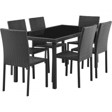 Ensemble repas de jardin -...