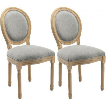 GRETA Lot de 2 chaises...