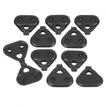 NATURE Lot de 10 clips de...