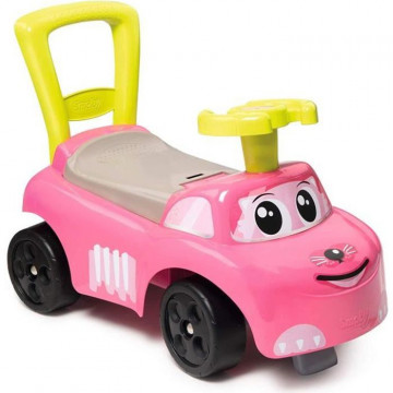 SMOBY - Porteur auto Rose -...