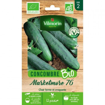 Concombre Marketmore 76 bio...