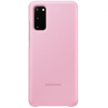 Clear View cover S20 Rose
