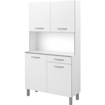 Buffet de cuisine - Blanc -...