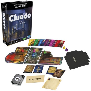 Cluedo Escape Vol au musée...