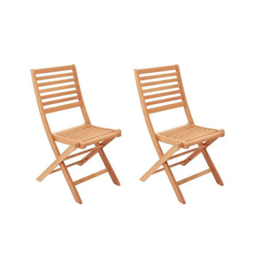 Lot de 2 chaises de jardin...