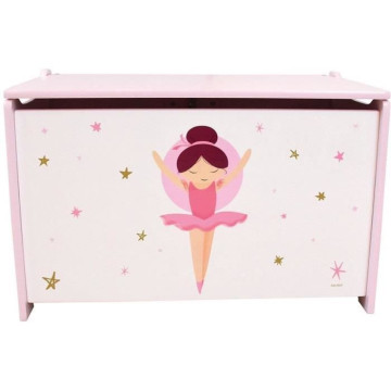 Coffret a jouets en bois -...
