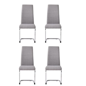 JANE Lot de 4 chaises -...