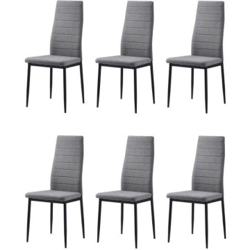 LAUREATE Lot de 6 chaises...
