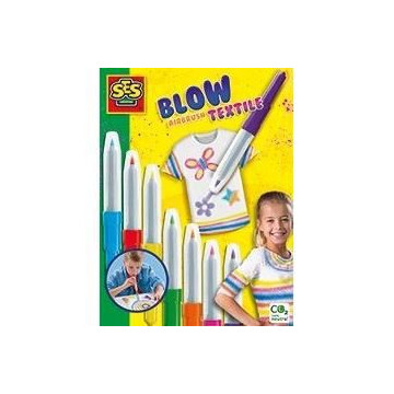 Blow airbrush pens - Textile