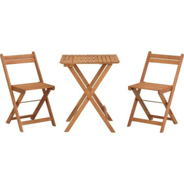 Ensemble en bois d'acacia...