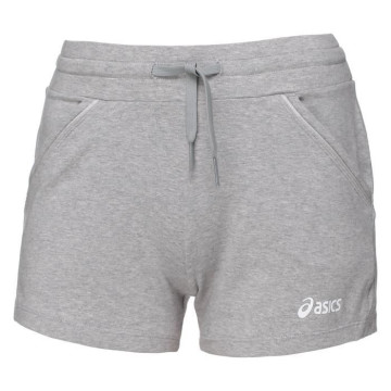 ASICS Short Knit Femme Gris S