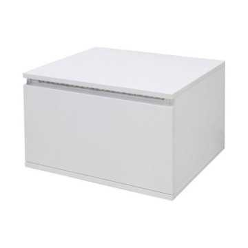 Chevet LED - Décor blanc -...