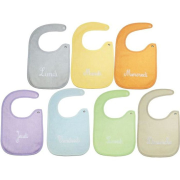 BABYCALIN Lot de 7 bavoirs...