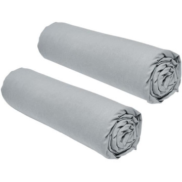 Lot de 2 draps housses...