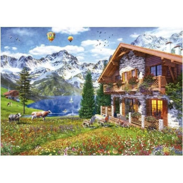 CHALET ALPIN - Puzzle de...