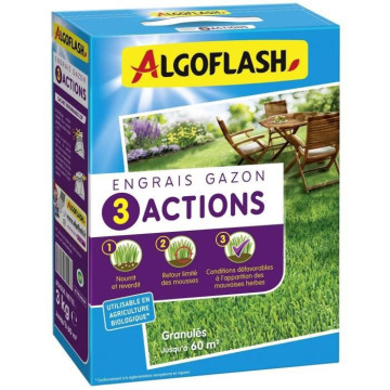 Engrais Gazon - ALGOFLASH...